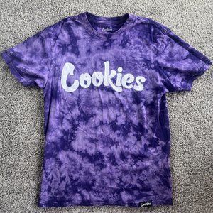 Cookies SF "Original Thin Mint" Tie Dye T Shirt Made In USA San Francisco Sz M